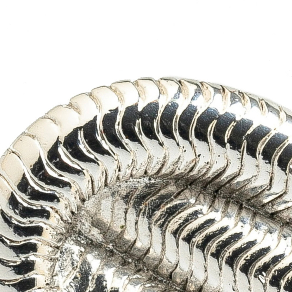 CHANEL Authentic Vintage Silver Logo Brooch - Picture 3 of 7